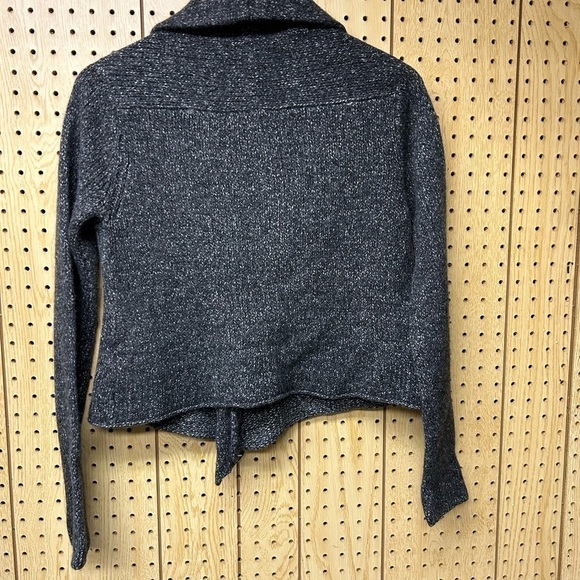 - Eileen Fisher Wool Blend Single Front Button Sweater - Picture 5 of 5
